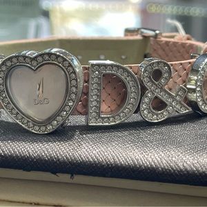 NEW! IN BOX  D & G ❤️ LADIES PINK WATCH